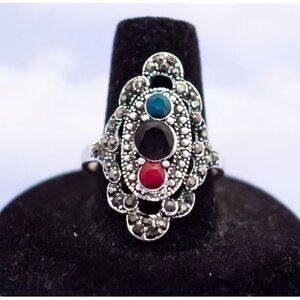 Vintage Victorian Tibetan Ethnic Ring - S13